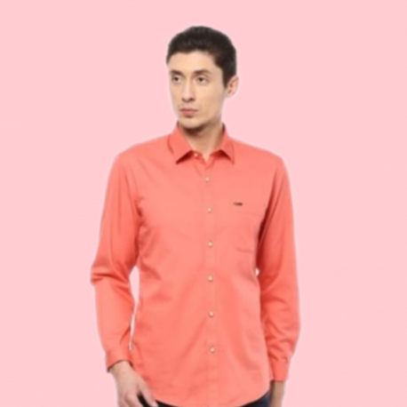 Cotton Shirt - Red Solid ( SHCO16SM )