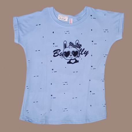 Women's T-shirt - Blue ( WTSRO1SL )