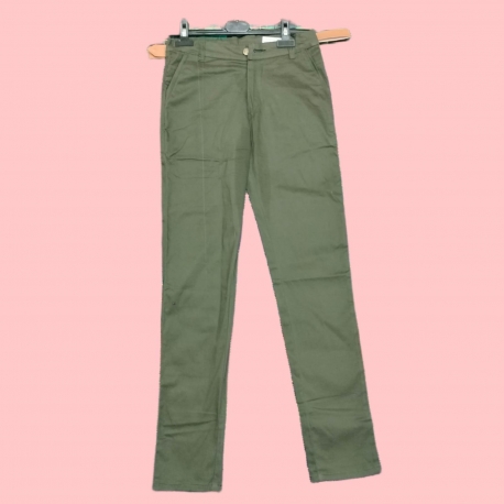 Cotton Pant  - Dark Green ( PACO48S30 )