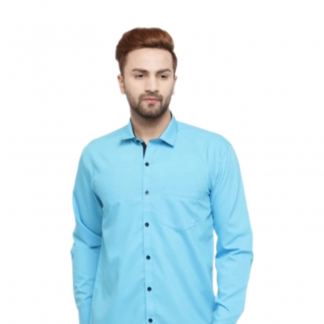 Cotton Shirt - Sky Blue  ( SHCO19SL )