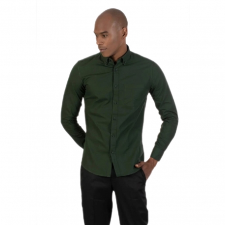 Cotton Shirt - Dark Green (SHCO6SL)